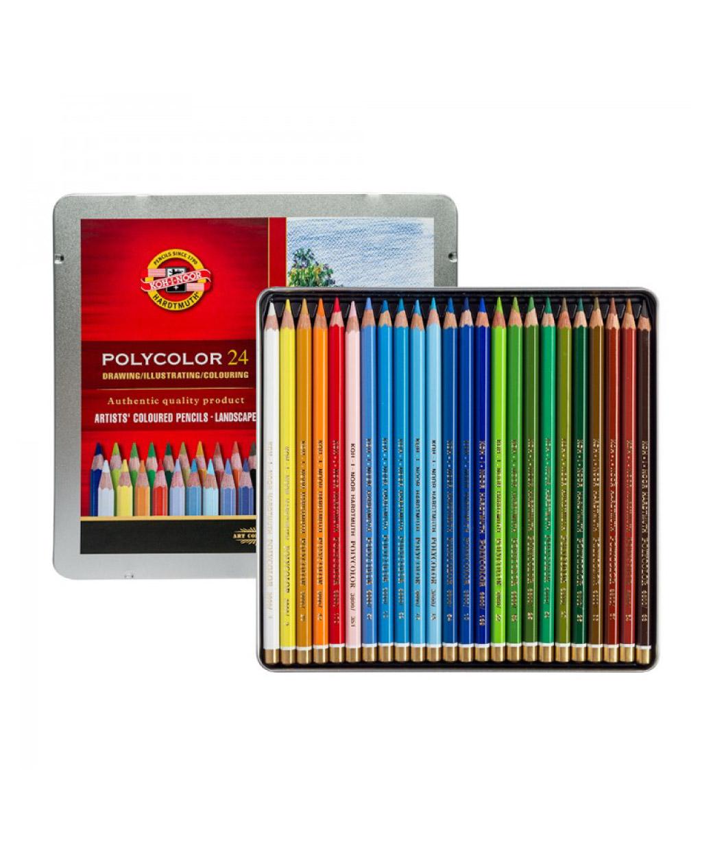 Koh-I-Noor POLYCOLOR Artist Coloring Pencils - Image 3