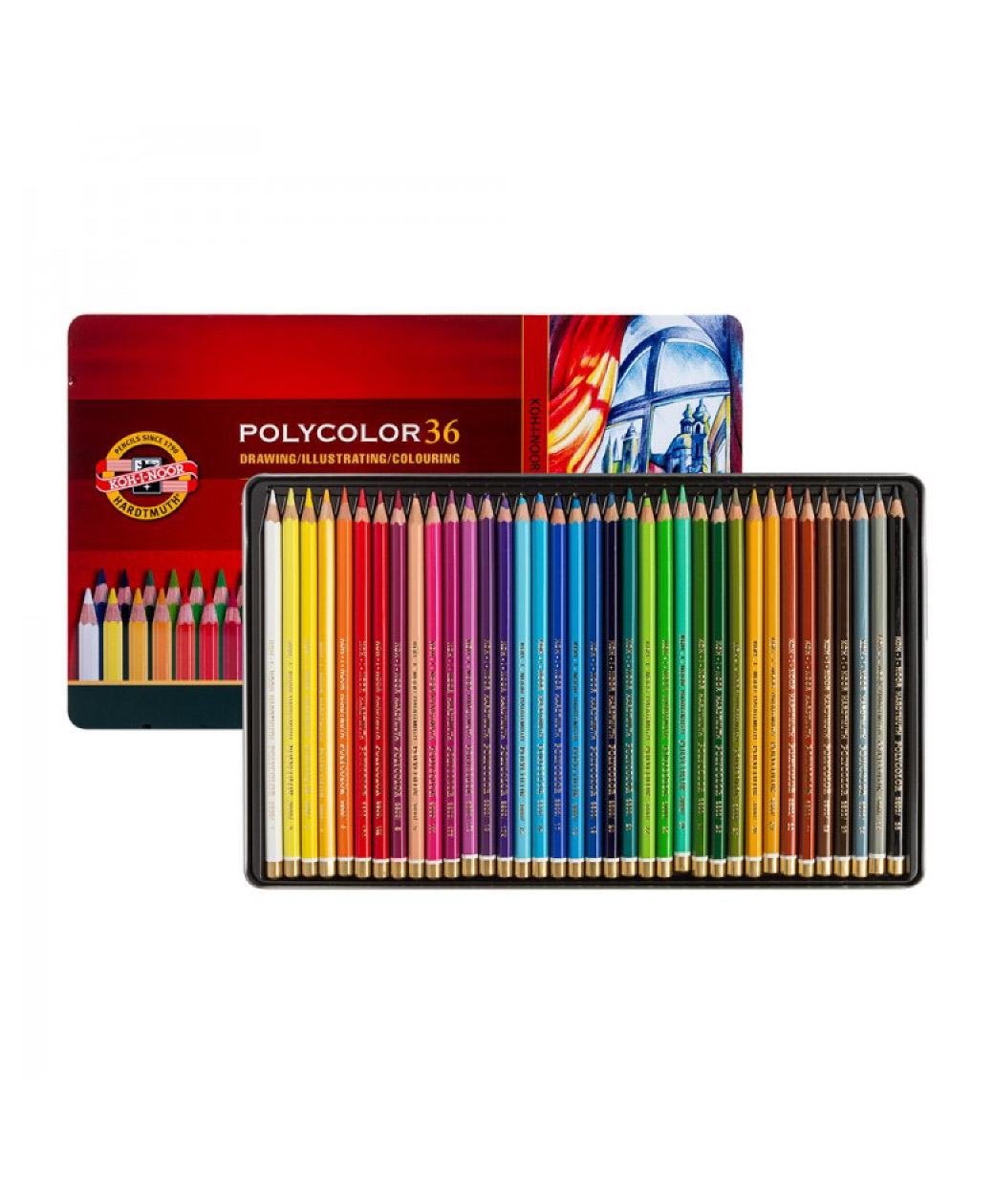 Koh-I-Noor POLYCOLOR Artist Coloring Pencils - Image 5